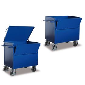 Blechkastenwagen - Traglast 500 kg - Ladeflächengröße und Deckel wählbar
