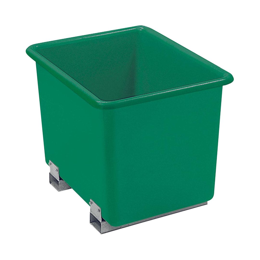 Rechteckbehälter - GFK - 290 x 880 x 580 mm (HxBxT) - 100 l - blau