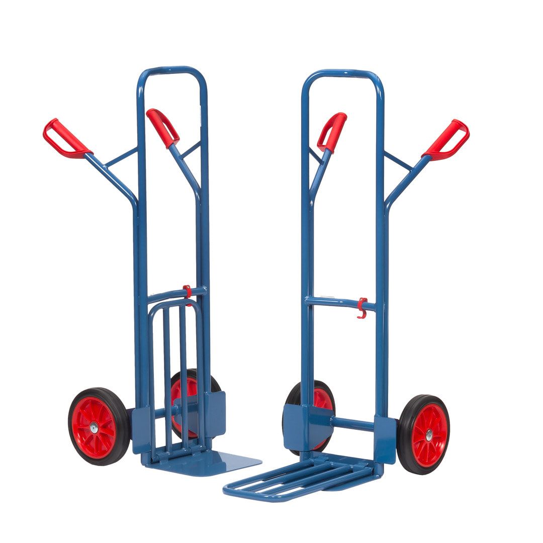 Fetra - Paketkarre - Schaufel klappbar - Tragkraft 300 kg - Luftbereifung