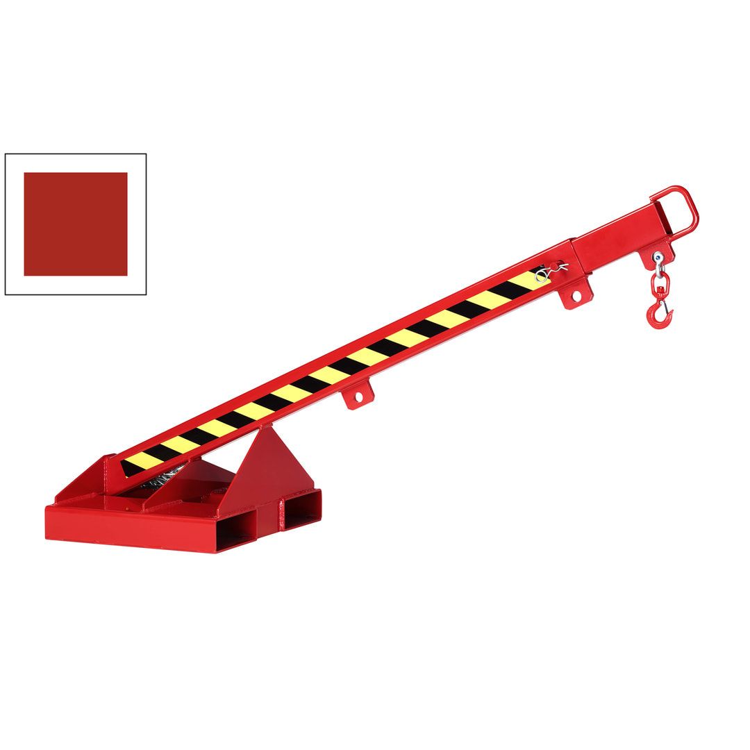 Lastarm - teleskopierbar, Neigung 25 Grad - Länge 1.650 mm - Traglast 175 - 1.000 kg - enzianblau