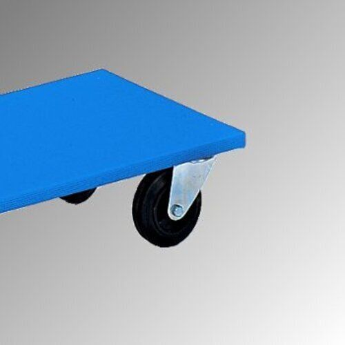 Fetra - Möbelroller - 2 Stück - Tragkraft 250 kg - 140 x 300 x 600 mm (HxBxT) - Vollgummi