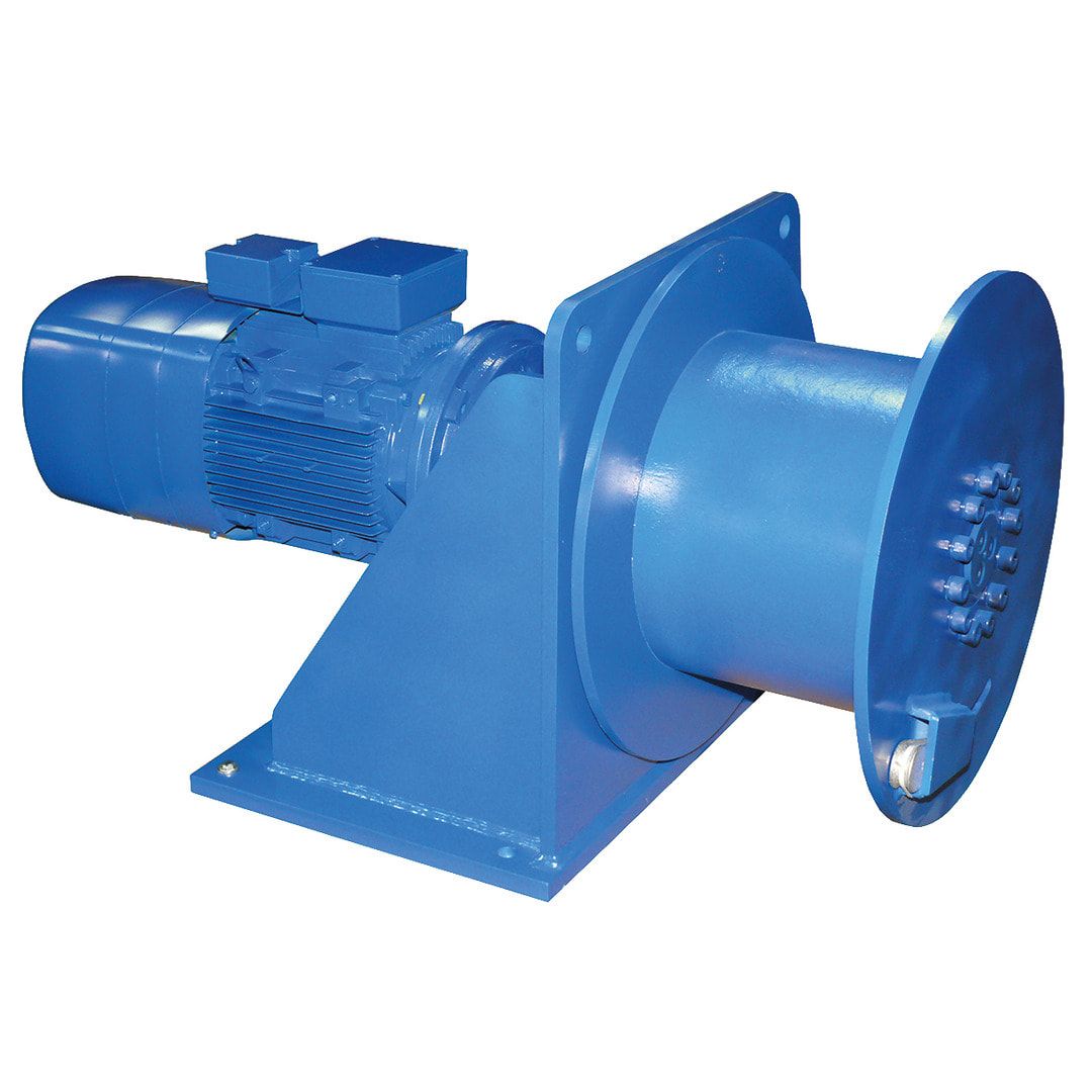 Druckluft-Kompaktseilwinde - Tragkraft 1.850 kg - Seilaufnahme 53 m - 7 bar - Seilgeschwindigkeit 11 m/min