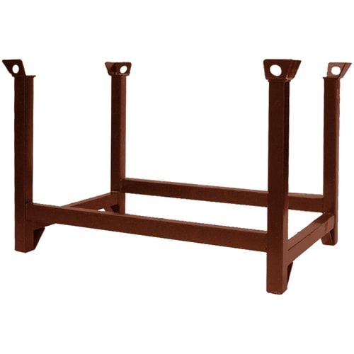 Eichinger Stapelpalette, Maße: 750 x 1.000 x 1.500 mm, Traglast 2.000 kg, 3-fach stapelbar, Inkl. Kranösen, Gewicht 33 kg, Farbe anthrazitgrau