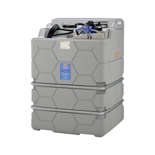 Mobile AdBlue Tankanlage - Tankstation mit Zapfpistole - Volumen 1500 l