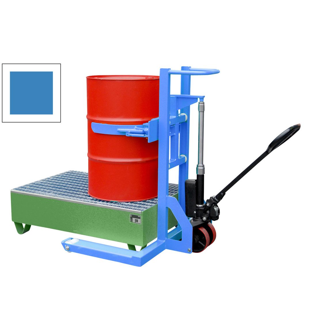 Fassheberoller - Traglast 300 kg - hydraulisch - Fassklammer - feuerverzinkt