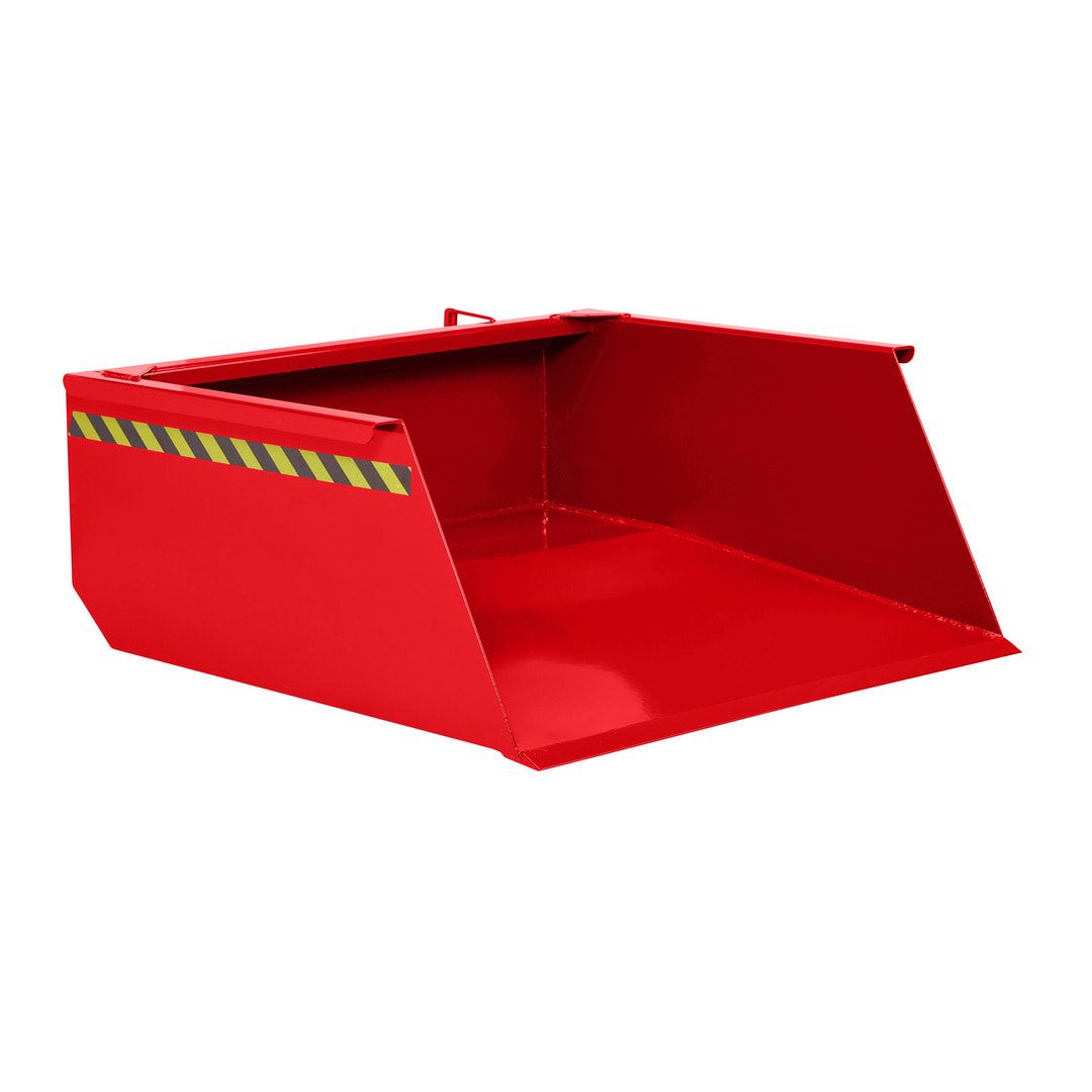 Staplerschaufel - Traglast 1.500 kg - Volumen 500 l - 550 x 1.130 x 1.615 mm (HxBxT) - enzianblau