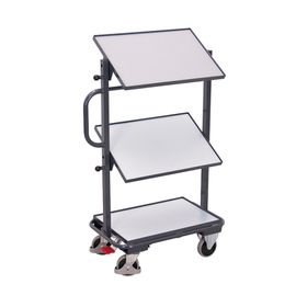 ESD Eurokastenwagen - 3 Böden - Traglast 200 kg - 1.185 x 455 x 815 mm (HxBxT)