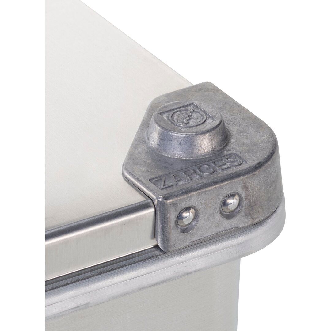 Akku-Safe, Transportbox Lithium Batterien, Brandschutz, Aluminium, 250x600x600 mm (HxBxT), 67 l Vol, Polsterung feuerfest , staubfrei, Federfallgriff