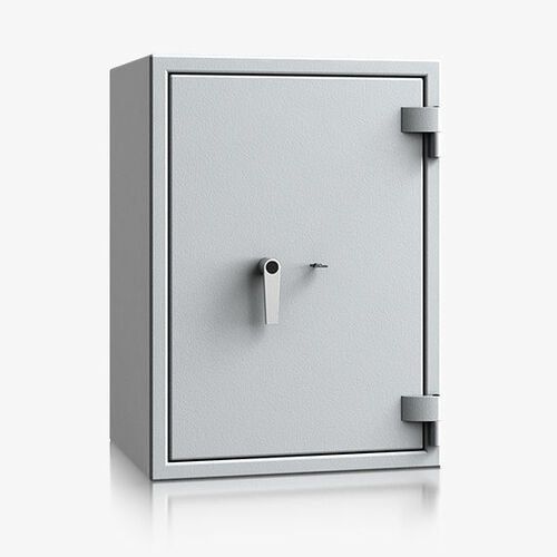 Dokumententresor, Geldschrank, Safe, VdS Klasse 2, 60 Minuten feuerfest, Türen 1-flügelig, 503 x 595 x 497 mm (HxBxT), Farbe lichtgrau (RAL 7035)