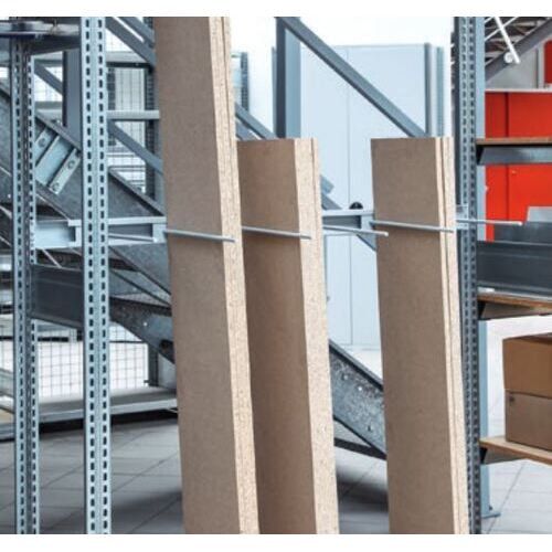 Fachteilerstab für Längsträger - Tiefe 500 mm - weißaluminium