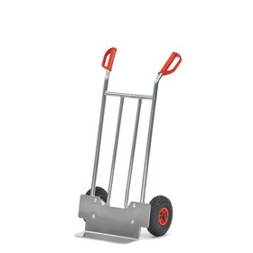 Fetra - Aluminiumkarre - 150 kg - (HxB) 1.150 x 590 mm - Bereifung und Schaufelmaß wählbar