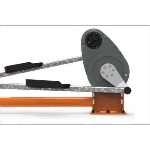 Crosstrainer, gelenkschonend, Ober-Unterkörper, 10 Widerstandsstufen, Magnetbremssystem, Handyhalterung, 1.670 x 700 x 1.650 mm (HxBxT), Grau