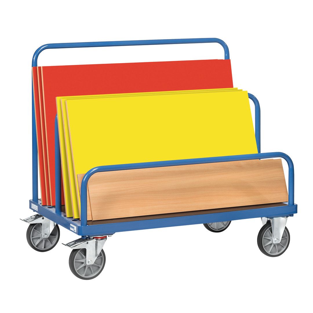 Fetra - Plattenwagen - Tragkraft 1.200 kg - 800 x 1.200 mm (BxT) - für Einsteckbügel