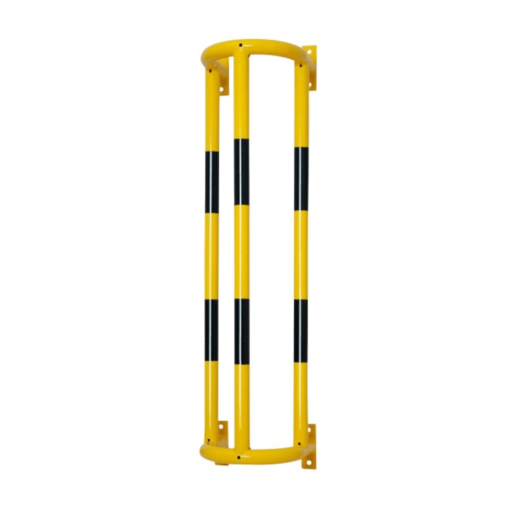 Rammschutz für Säulen - Fallrohre und Kabelschächte - für Wand- und Bodenmontage - 1.000 x 350 x 300 mm (HxBxT)