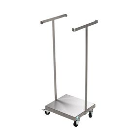 Fahrbarer Müllsackständer - für 60 oder 120 l Säcke - Edelstahl