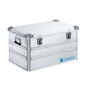 ZARGES Universalkiste K 470 - Volumen 121 bis 190 l - Höhe/Tiefe wählbar - Breite 740 mm - Aluminiumkiste
