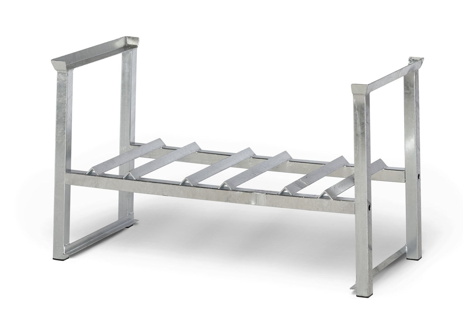 Stapelregal - Kapazität 200 l Fass: 1x - 790 x 875 x 640 mm (HxBxT) - Traglast 680 kg - verzinkt