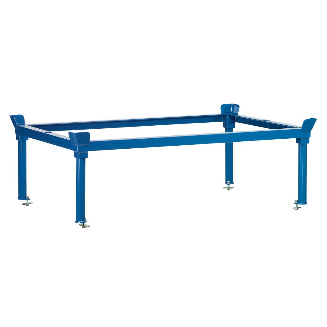 Aufsatzrahmen für FETRA - Palettenfahrgestelle - 1.200 kg - (BxT) 1.000 x 1.200 mm - Höhe 140 mm