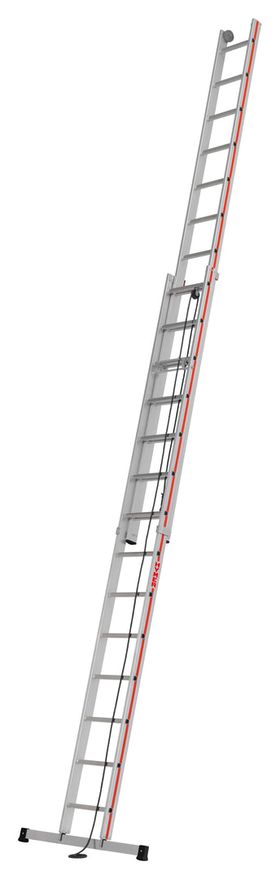 Aluminium-Seilzugleiter - Zweiteilig - Länge wählbar - Aluleiter Hymer