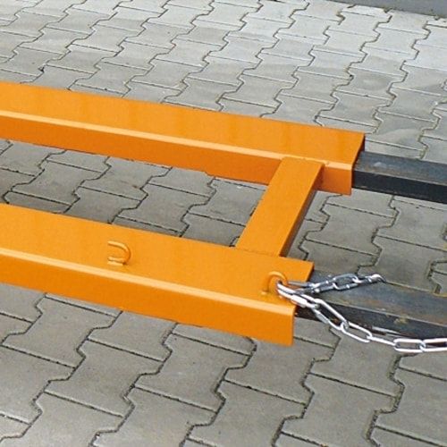 Eichinger Schneeschild für Gabelstapler, Federklappschare, Räumbreite 1.100 - 1.500 mm, Farbe anthrazitgrau (RAL 7016)