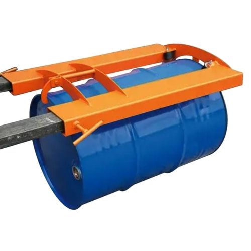 Eichinger Fassgreifer für liegende 220 Liter Sickenfässer, Traglast 300 kg, 125 x 710 x 990 mm (HxBxT), Greifhaken, Farbe: anthrazitgrau (RAL 7016)