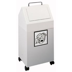 Wertstoffsammler fahrbar 45l - feuer- u. geruchshemmend - Farbe wählbar - Mülleimer