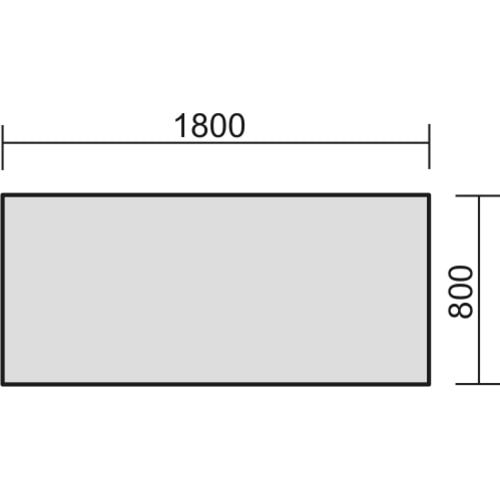 Schreibtisch, Elevate Basic, elektronisch höhenverstellbar, 730 - 1.230 x 1.200 x 800 mm (HxBxT), Gestell anthrazit, Dekor Ahorn