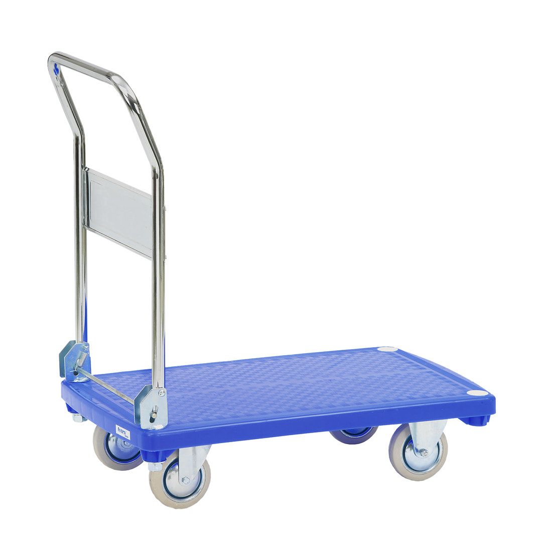 Fetra - Klappwagen - 200 kg - (BxT) 500 x 810 mm - Kunststoff