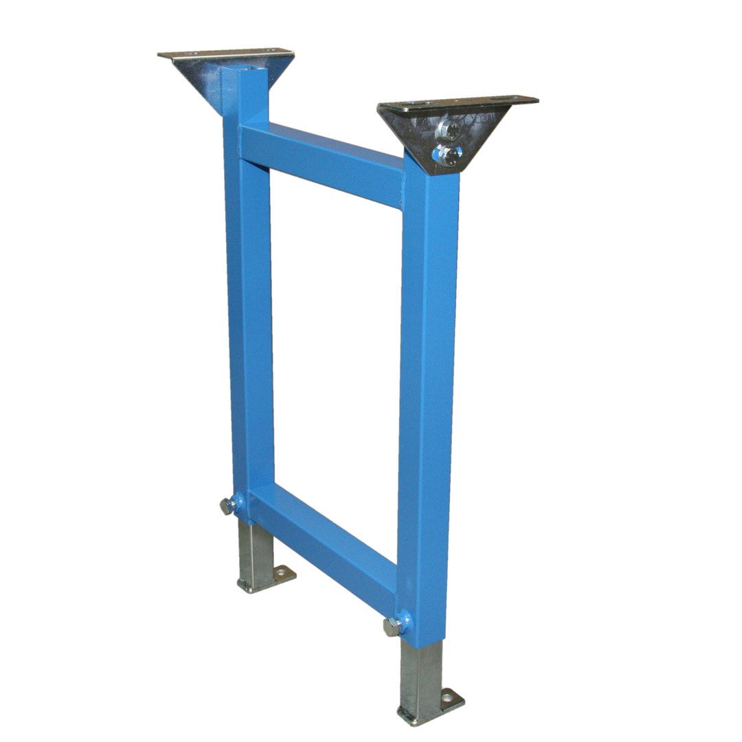 Ständer für 1.000 mm Schwerlastrollenbahn - (H) 1.100-1.500 mm