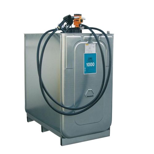 Diesel Tankanlage - Tankstation mit Zapfpistole - Volumen 1.000 l - 30 l/min