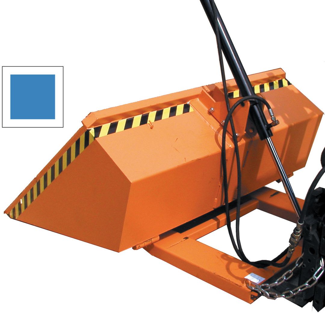 BAUER Staplerschaufel hydraulisch - 1.200 l - 1.500 kg - Doppelgelenk - feuerrot