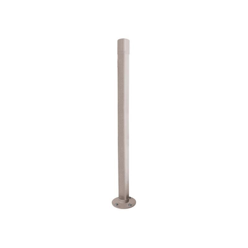 Neigbarer Pfosten mit Bogenkopf - 76 x 1.000 mm (DxH) - Farbe enzianblau - Pfosten mit Gelenk - beweglicher Pfosten