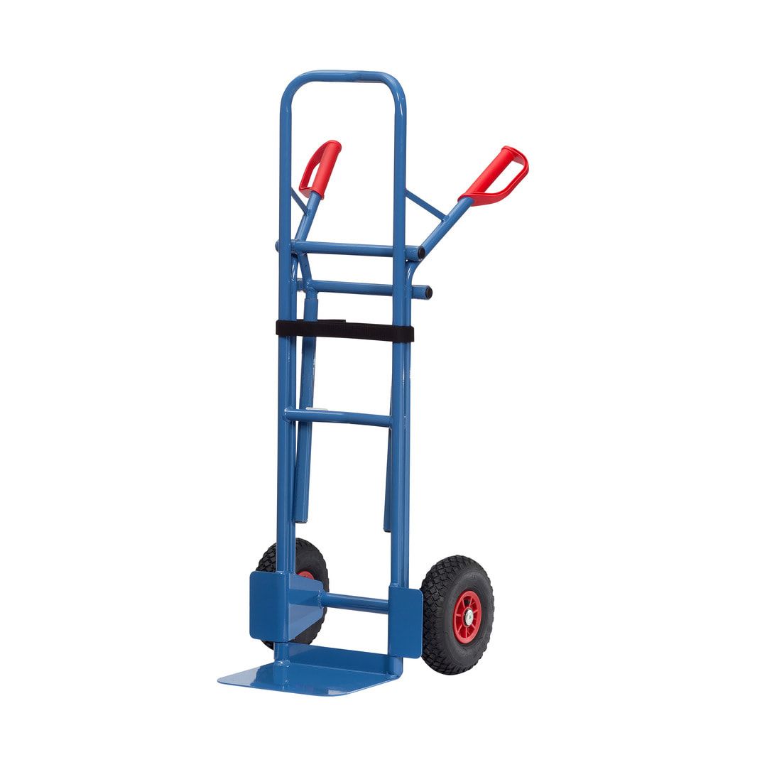 Fetra - Stuhlkarre - Tragkraft 300 kg - (BxT) 320 x 250 mm - Luftbereifung - Traggestell klappbar