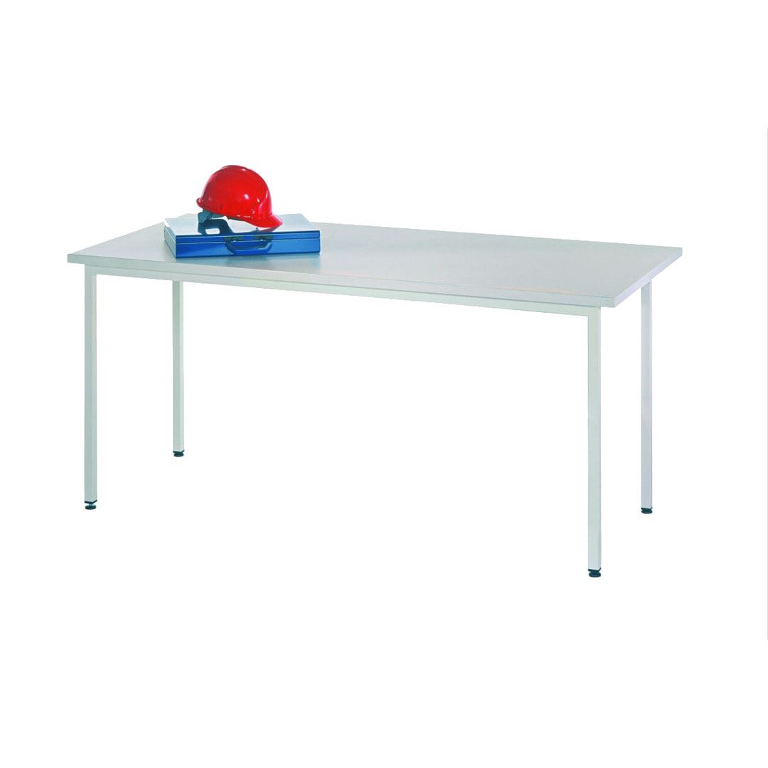 Meisterschreibtisch - melaminharzbeschichtete Arbeitsplatte - 720 x 1.700 x 800 mm (HxBxT) - anthrazitgrau