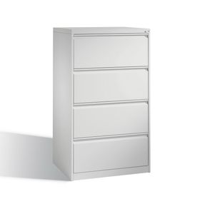 Hängeregisterschrank, Hängeregistratur, Aktenschrank, DIN A4, 4 Auszüge, zweibahnig, Farbe wählbar, Front wählbar, 1.357 x 787 x 590 mm (HxBxT)