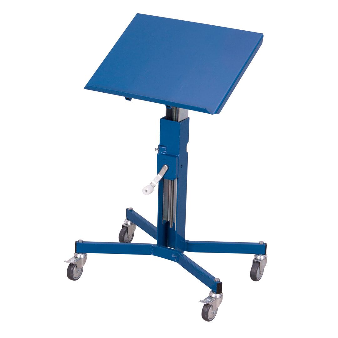 Materialständer - stufenlos höhenverstellbar - 150kg Traglast - Ladefläche 410 x 510 mm