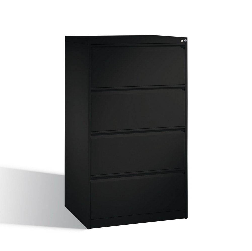 Hängeregisterschrank, Hängeregistratur, Aktenschrank, DIN A4, 4 Auszüge, zweibahnig, Farbe wählbar, Front wählbar, 1.357 x 787 x 590 mm (HxBxT)