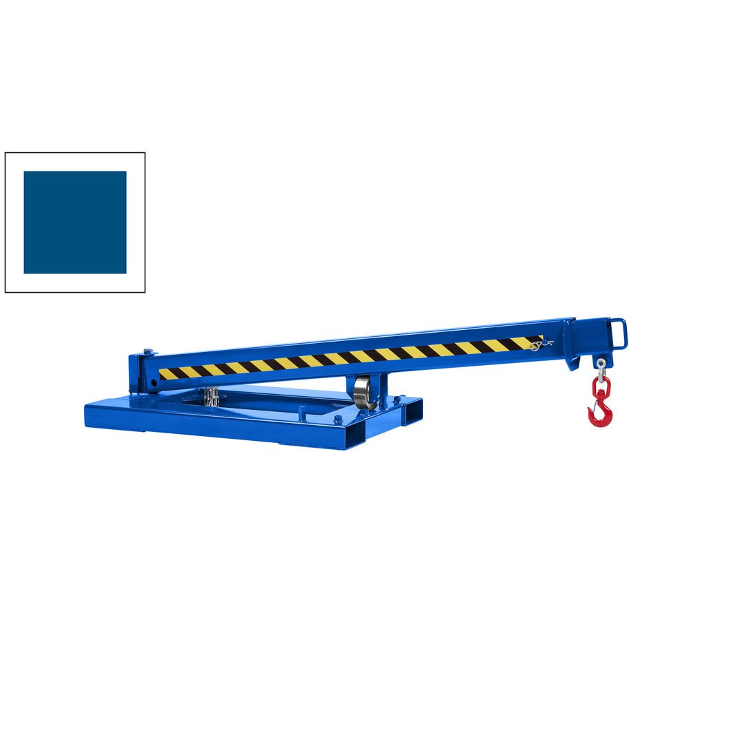 Kranarm, seitenverstellbar - Traglast 1.000 kg - Länge 2.260 - 3.760 mm - anthrazitgrau