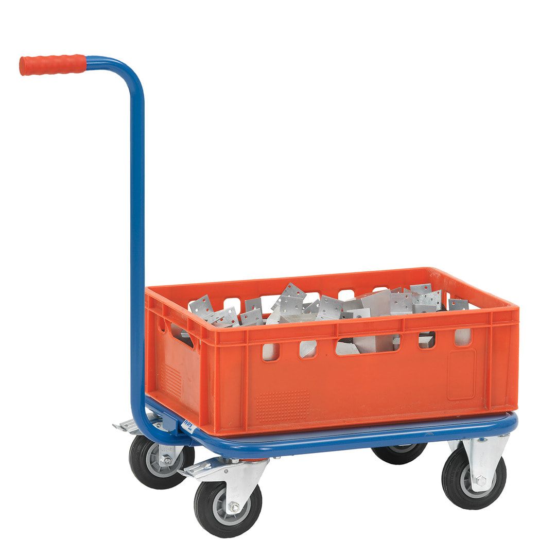 Fetra - Griffroller - 250 kg - (HxBxT) 860 x 500 x 600 mm - Holzplattform