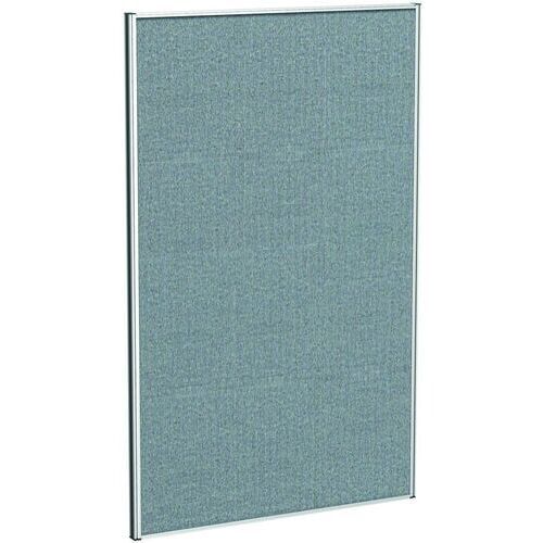 Stellwand, Trennwand, Raumteiler, Sichtschutz, schallabsorbierend, Stoffbespannung, pinnbar, Alurahmen, 1.600 x 1.000 x 41 mm (HxBxT), Calypso rot