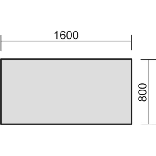 Schreibtisch, Elevate Basic, elektronisch höhenverstellbar, 730 - 1.230 x 1.200 x 800 mm (HxBxT), Gestell anthrazit, Dekor Ahorn