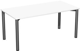 Schreibtisch - 4-Fuß Flex - Bürotisch - Konferenztisch - 720 x 600 mm (HxT)