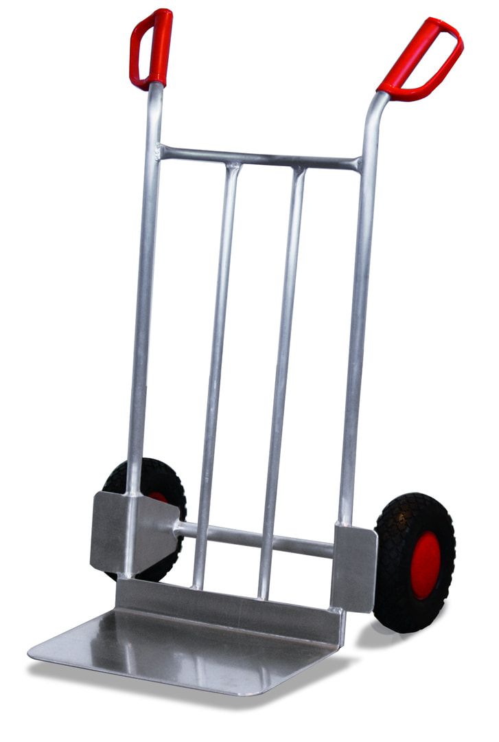 Alukarre - 200 kg Traglast - Schaufel 480 x 300 mm - Luftbereifung
