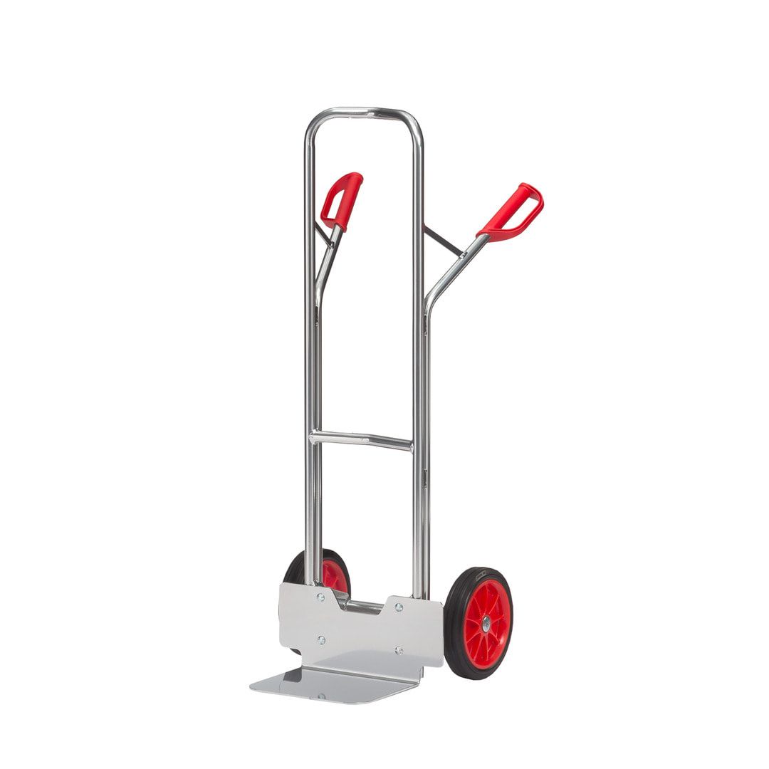 Fetra - Alukarre - 200 kg - Schaufel 320 x 250 mm (BxT) - Vollgummibereifung