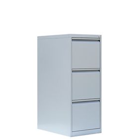 Hängeregistraturschrank, Hängeregisterschrank, 3 Schubladen, 1-bahnig, DIN A4, 1.010 x 400 x 620 mm (HxBxT), Korpus- und Schubladenfarbe wählbar