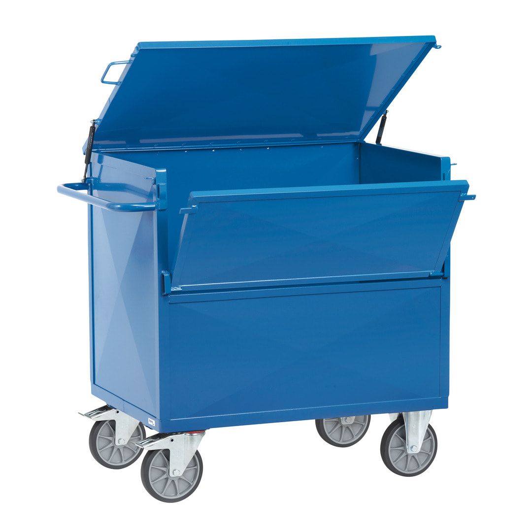 Fetra - Blechkastenwagen - 600 kg Traglast - 700 x 1.000 mm (BxT)