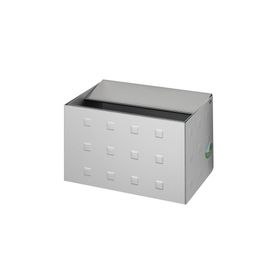 Wandascher - Aluminium - Volumen 0,8 l - 125 x 200 x 125 mm (HxBxT) - Ausführung wählbar