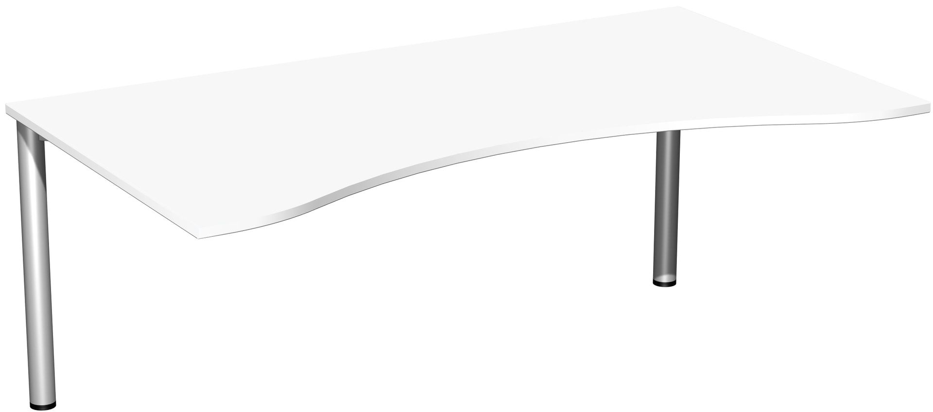 Ergo-Schreibtisch - 4-Fuß Flex - Bürotisch - 720 x 1.600 x 1.000 mm (HxBxT) - Gestell anthrazit - Ahorn