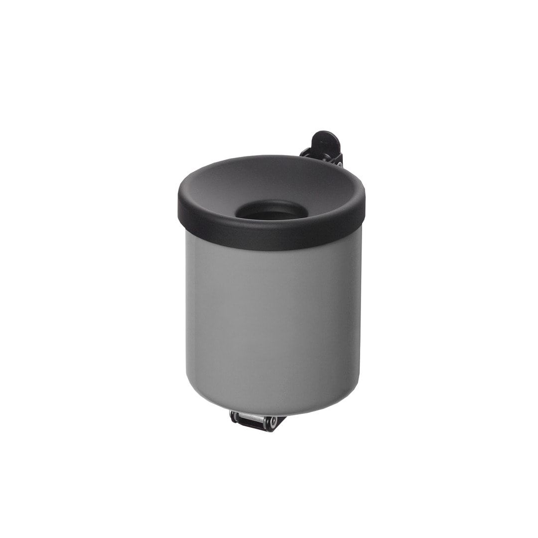 Wandascher - Volumen 0,6 l - 100 x 90 x 120 mm (HxBxT) - Edelstahl