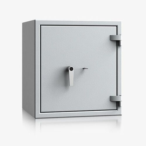 Dokumententresor, Geldschrank, Safe, VdS Klasse 2, 60 Minuten feuerfest, Türen 1-flügelig, 503 x 595 x 497 mm (HxBxT), Farbe lichtgrau (RAL 7035)